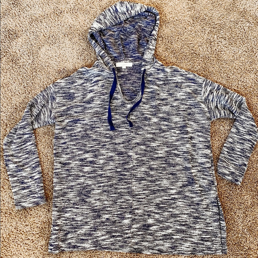 Space textured LOFT hoodie